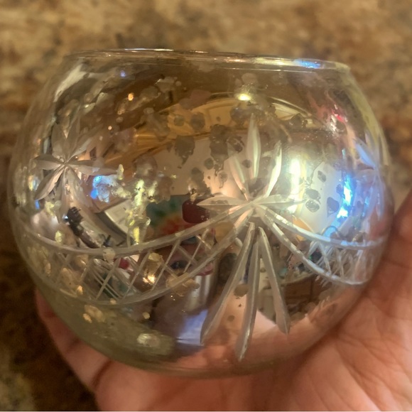 set of mercury glass votive holders - Picture 4 of 5